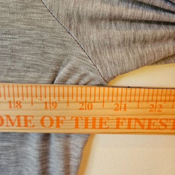 Harry Potter Hogwarts Alumni Long Sleeve Shirt  Gray junior girls size Large - Picture 2 of 5